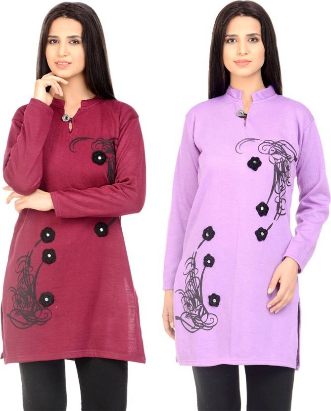 Casual Solid Women's Kurti